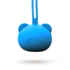 Silicone Dummy Case & Soother Pod - Blue
