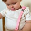 Silicone Pacifier / Dummy Clip <br>- Double Pink - Image 3